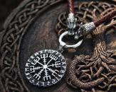 Wolfslederkette Vegvisir